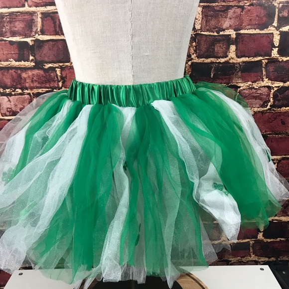 NEW - Irish Notre dame Tulle skirt tutu St Patrick - Picture 4 of 6
